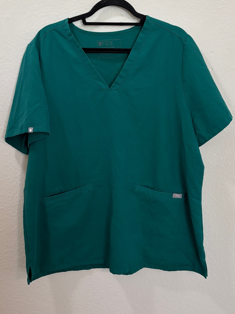 FIGS Hunter Green Kasma Scrub Top Size XXL